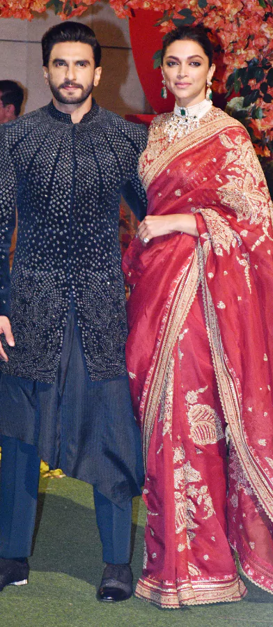  Ranveer Singh and Deepika Padukone Ambani's Son Marriage